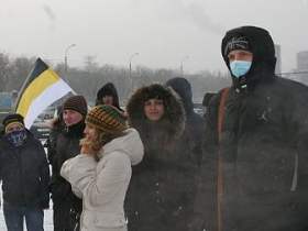 Митинг в защиту 31-й статьи Конституции в Красноярске. Фото Андрея Сковородникова