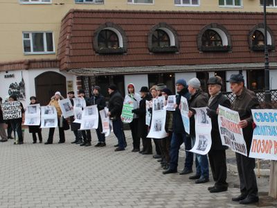 Пикет в Воронеже. Фото: Владислав Ходаковский, Каспаров.Ru