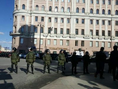 Акция "Димонответит" в Москве. Фото: Каспаров.Ru