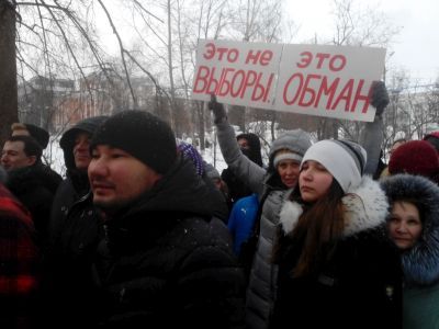 Забастовка избирателей, Киров. Фото: Лиза Охайзина, Каспаров.Ru