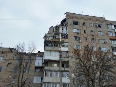 Дом в Шахтах после взрыва газа, 14.1.19. Фото: ТК "Дождь"