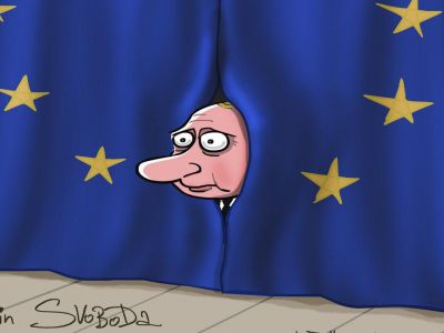 РФ снова в ПАСЕ. Карикатура С.Елкина: svoboda.org