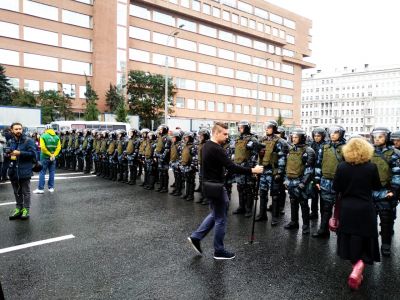 Митинг за допуск независимых кандидатов в Москве. Фото: Каспаров.Ru