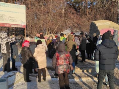 Пикет в защиту озера Шарташ. Фото: Сергей Попов, Каспаров.Ru